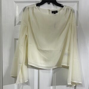 Jessica Simpson Elegant Cream Women's Top